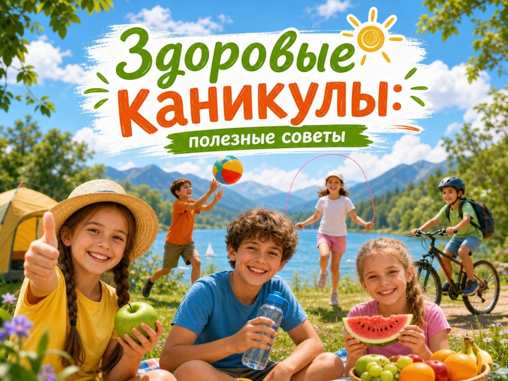 Здоровые каникулы: полезные советы.